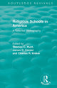 Book cover of: Religious Schools in America (1986). By: Thomas C. Hunt