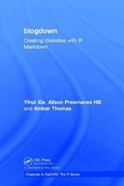 Book cover of: blogdown. By: Yihui Xie