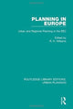 Book cover of: Planning in Europe. By: Richard H. Williams