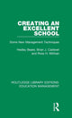 Book cover of: Creating an Excellent School. By: Hedley Beare