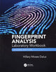 Book cover of: Fingerprint Analysis Laboratory Workbook, Second Edition. By: Hillary Moses Daluz