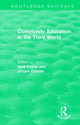 Book cover of: Community Education in the Third World. By: Cyril Poster