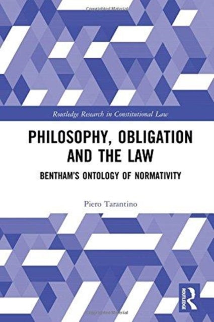 Book cover of: Philosophy, Obligation and the Law. By: Piero Tarantino