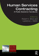 Book cover of: Human Services Contracting. By: Robert A. Shick