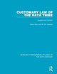 Book cover of: Customary Law of the Haya Tribe. By: Hans Cory