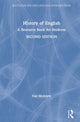 Book cover of: History of English. By: Dan McIntyre