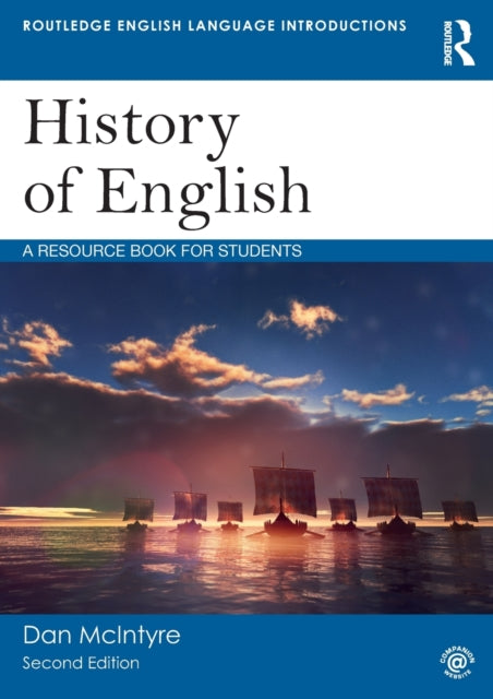 Book cover of: History of English. By: Dan McIntyre