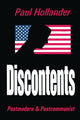 Book cover of: Discontents. By: Paul Hollander