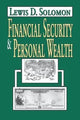 Book cover of: Financial Security and Personal Wealth. By: Lewis D. Solomon
