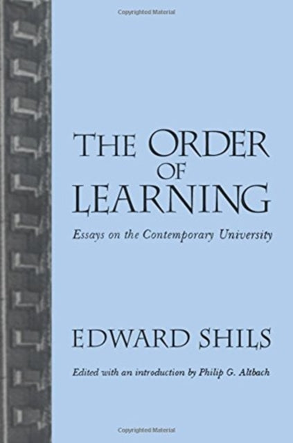 Book cover of: Order of Learning. By: Edward Shils