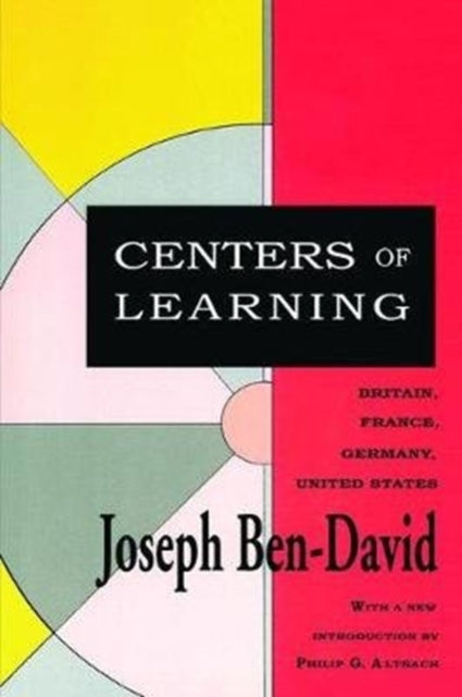 Book cover of: Centers of Learning. By: Joseph Ben-David