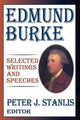 Book cover of: Edmund Burke. By: Peter Stanlis