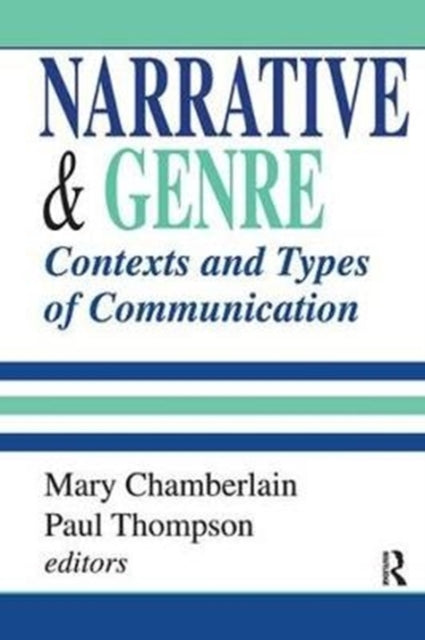 Book cover of: Narrative and Genre. By: Paul Thompson