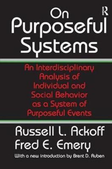 Book cover of: On Purposeful Systems. By: Fred Emery