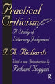Book cover of: Practical Criticism. By: I. A. Richards