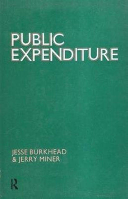 Book cover of: Public Expenditure. By: S. S. Stevens
