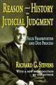 Book cover of: Reason and History in Judicial Judgment. By: Richard Stevens