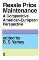 Book cover of: Resale Price Maintainance. By: J. Roland Pennock