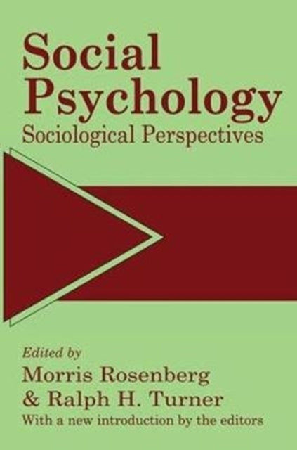 Book cover of: Social Psychology. By: Ralph Turner