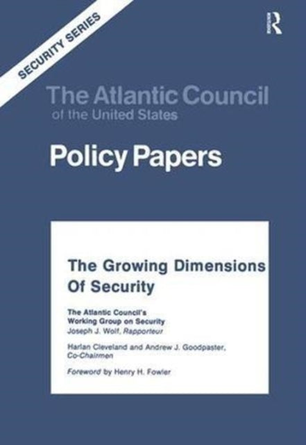 Book cover of: Growing Dimensions of Security. By: Joseph J. Wolf
