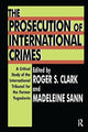 Book cover of: Prosecution of International Crimes. By: Madeleine Sann