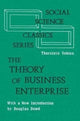 Book cover of: Theory of Business Enterprise. By: Abraham Edel