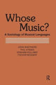 Book cover of: Whose Music?. By: John Shepherd