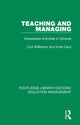 Book cover of: Teaching and Managing. By: Cyril Wilkinson