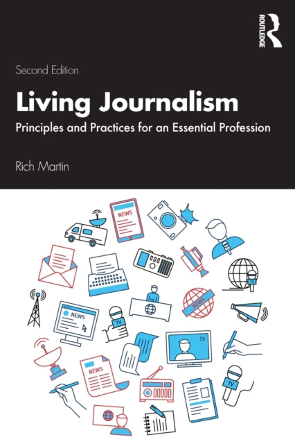 Book cover of: Living Journalism. By: Rich Martin