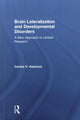 Book cover of: Brain Lateralization and Developmental Disorders. By: Ivanka Vasileva Asenova