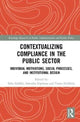 Book cover of: Contextualizing Compliance in the Public Sector. By: Saba Siddiki