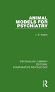 Book cover of: Animal Models for Psychiatry. By: J. D. Keehn