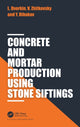 Book cover of: Concrete and Mortar Production using Stone Siftings. By: Leonid Dvorkin