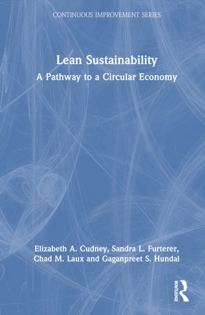 Book cover of: Lean Sustainability. By: Elizabeth A. Cudney