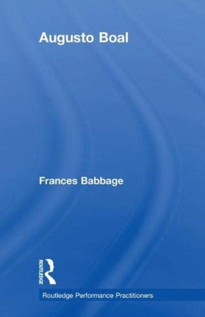 Book cover of: Augusto Boal. By: Frances Babbage