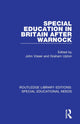 Book cover of: Special Education in Britain after Warnock. By: John Visser
