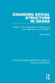 Book cover of: Changing Social Structure in Ghana. By: Jack Goody