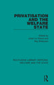 Book cover of: Privatisation and the Welfare State. By: Julian Le Grand