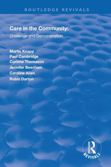 Book cover of: Care in the Community