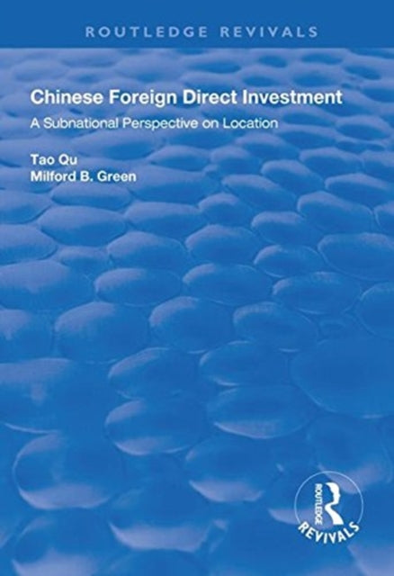 Book cover of: Chinese Foreign Direct Investment. By: Tao Qu