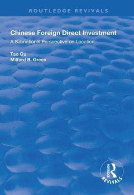 Book cover of: Chinese Foreign Direct Investment