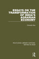Book cover of: Essays on the Transformation of India's Agrarian Economy. By: Chiranjib Sen