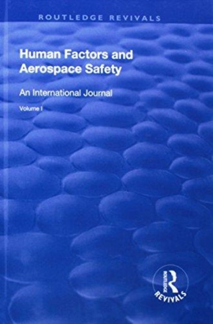 Book cover of: Human Factors and Aerospace Safety. By: Don Harris