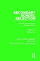 Book cover of: Secondary School Selection