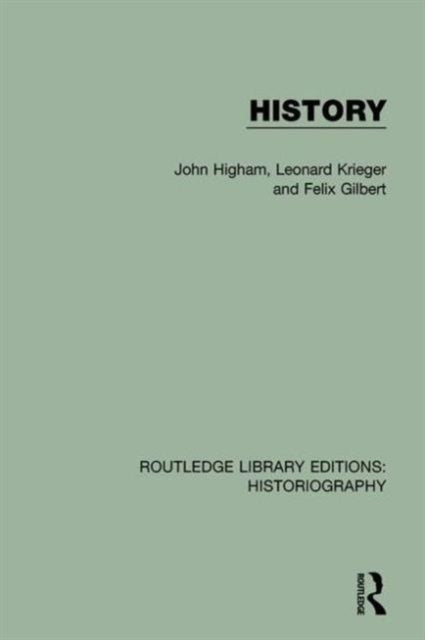 Book cover of: History. By: John Higham