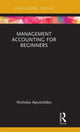 Book cover of: Management Accounting for Beginners. By: Nicholas Apostolides