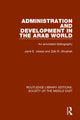 Book cover of: Administration and Development in the Arab World. By: Jamil Jreisat