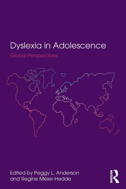 Book cover of: Dyslexia in Adolescence. By: Peggy L. Anderson