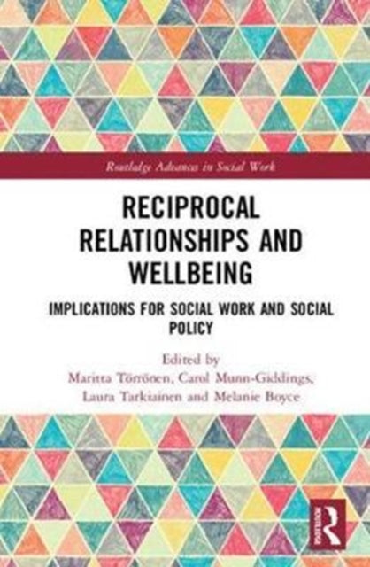 Book cover of: Reciprocal Relationships and Well-being. By: Maritta Törrönen