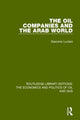 Book cover of: Oil Companies and the Arab World. By: Giacomo Luciani